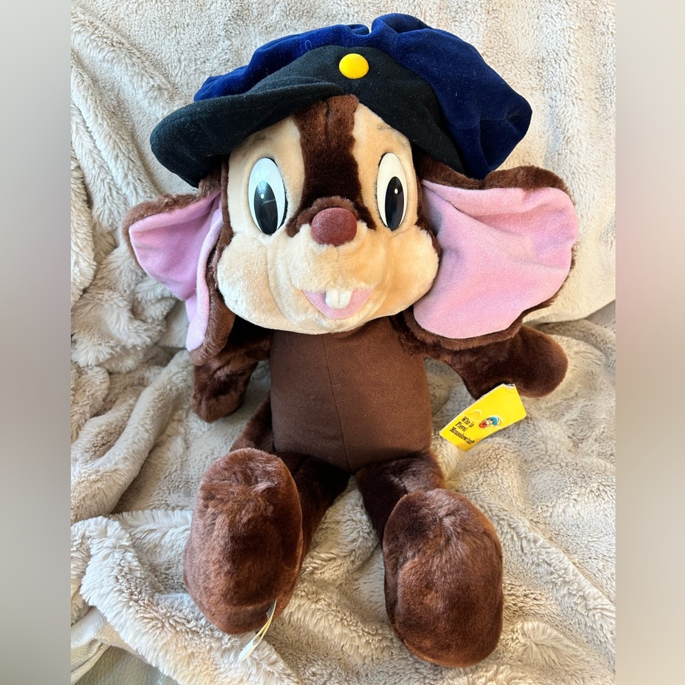 Fievel NWT vintage 1986 plush ("An American Tail")